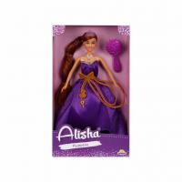 Alisha Uzun Saçlı Prenses - Mor Elbise