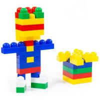 Polesie 6677 Junior Tasarım Parçası Blok Lego Seti 93 Parça