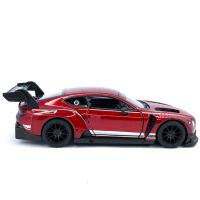 1:38 Bentley Continental Gt3 Kırmızı Çek Bırak Araba