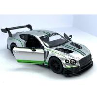 1:38 Bentley Continental Gt3 Gri Çek Bırak Araba