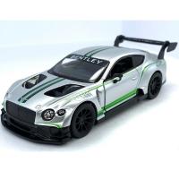 1:38 Bentley Continental Gt3 Gri Çek Bırak Araba