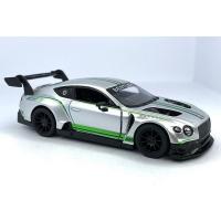 1:38 Bentley Continental Gt3 Gri Çek Bırak Araba