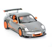 2010 Model 1:36 Porsche 911 Gts R8 Çek Bırak Araba Gri 