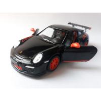 2010 Model 1:36 Porsche 911 Gts R8 Çek Bırak Araba Siyah