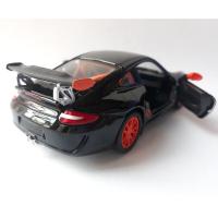 2010 Model 1:36 Porsche 911 Gts R8 Çek Bırak Araba Siyah