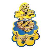 3 Katlı Minions Cupcake Standı