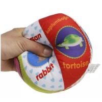 Babycim Hayvanlar Çıngıraklı Peluş Top 15 Cm.