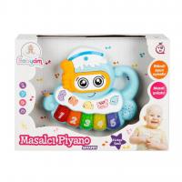 Babycim Sesli ve Işıklı Masalcı Piyano - Mavi Ahtapot