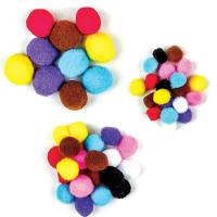 Color Mix Renkli Pon Pon