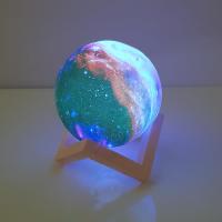 Dekoratif 3D Işıklı Galaksi Gece Lambası