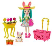 Enchantimals Tatil Temalı Oyun Setleri GJX32 - Bunny Blooms & Fluffy Lapin