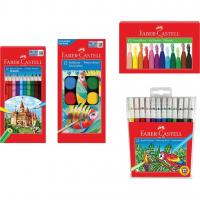 Faber Castell Boyama Seti 12li 4 Parça