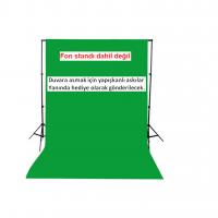 Green Screen Greenbox Yeşil Fon Perde (3 x 3 m)