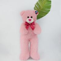 Halley Kurdele Papyonlu Peluş Ayı 50 Cm. - Pembe