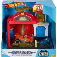 Hot Wheels Şehir Otoparkı Yangın İstasyonu Oyun Seti FRH28-FRH29