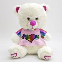 I Love You Giysili İşlemeli Sevimli Peluş Ayı 50 Cm