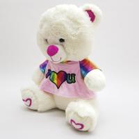 I Love You Giysili İşlemeli Sevimli Peluş Ayı 50 Cm