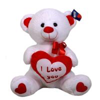 I Love You  Kalp Tutan Peluş Ayıcık  45 Cm