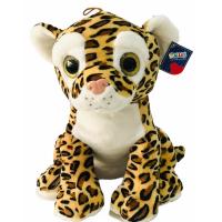 İri Gözlü Peluş Vahşi Hayvanlar 35 Cm. - Leopar
