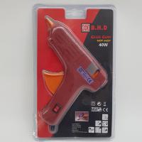 Kalın Uçlu Sıcak Silikon Tabancası 40W - Kırmızı