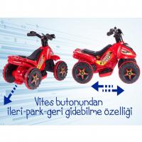 Kamarot 6V Akülü Atv - Kırmızı