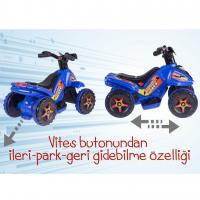 Kamarot 6V Akülü Atv - Mavi