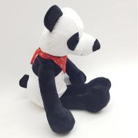 Kırmızı Fularlı Peluş Panda 45 Cm.
