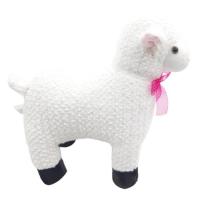 Kurdelalı Peluş Kuzu 39 Cm.