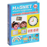 MANYETİK MAGNET IQ HİKAYE OLUŞTURMA ZAMANI ÖĞRENİYORUM