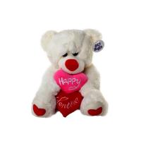 Peluş Çift Kalpli Ayıcık 