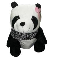 Peluş Fularlı Panda 20 Cm.