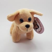 Peluş Sesli Minik Köpek 15 Cm.