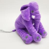 Peluş Uyku Arkadaşı Fil 30 Cm - Mor