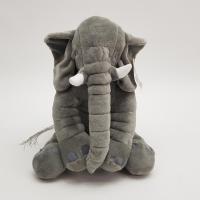 Peluş Uyku Arkadaşı Fil 30 Cm - Gri