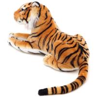 Peluş Yatan Kaplan 50 Cm.