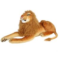 Peluş Yatan Aslan 60 Cm.
