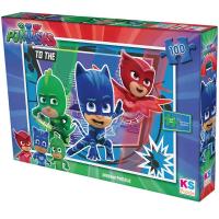 Pjmasks (Pijamaskeliler) Puzzle 100 Parça