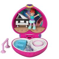 Polly Pocket Başlangıç Micro Oyun Setleri GMM47 - Koyu Pembe Kalp