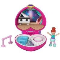 Polly Pocket Başlangıç Micro Oyun Setleri GMM47 - Koyu Pembe Kalp