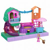 Polly Pocket Pollyville Açık Hava Oyun Setleri GTM66-GTM67 - Oyun Parkı Macerası