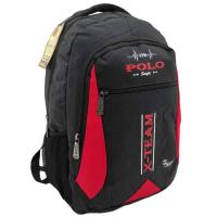 Polo X-Team Sırt Çantası - Kırmızı Siyah