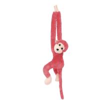 Sarılan Renkli Peluş Maymun 60 Cm.