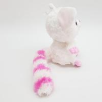 Sevimli Peluş Camgöz Lemur - Beyaz