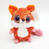 Sevimli Peluş Camgöz Lemur - Turuncu