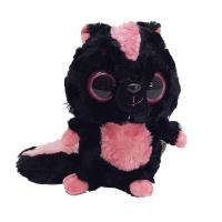 Sevimli Peluş Camgöz Lemur - Siyah