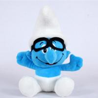 Şirinler Peluş Oyuncak - Gözlüklü  Şirin 25 Cm.