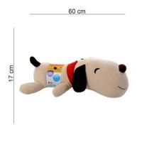 Soft Peluş Yatan Dostum Köpek 60 Cm.