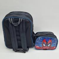 Spiderman (Örümcek Adam) Temalı Sırt Çantası Beslenme Çantası 2li İlkokul Çanta Seti