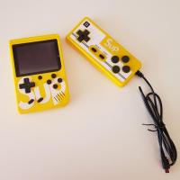 SUP Çift Kol 400 Nostalji Oyunlu Mini Atari Gameboy & Gamebox Oyun Konsolu - Sarı