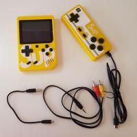 SUP Çift Kol 400 Nostalji Oyunlu Mini Atari Gameboy & Gamebox Oyun Konsolu - Sarı